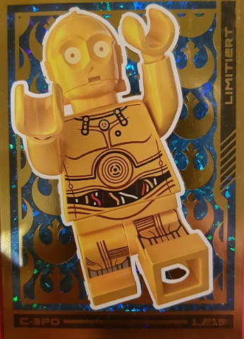 Star Wars Trading Card Collection (German) Series 4 ('Die Macht' Edition) - # LE15 C-3PO Limited Edition