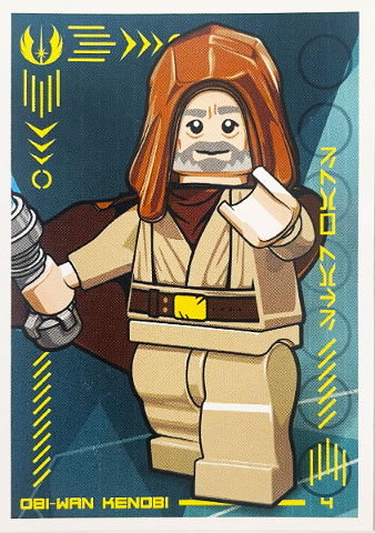 Star Wars Trading Card Collection (Polish) Series 4 (Edycja Mocy) - # 4 Obi-wan Kenobi
