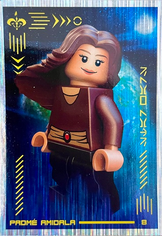 Star Wars Trading Card Collection (Polish) Series 4 (Edycja Mocy) - # 8 Padmé Amidala