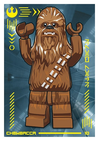 Star Wars Trading Card Collection (Polish) Series 4 (Edycja Mocy) - # 10 Chewbacca