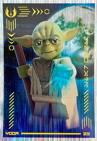 Star Wars Trading Card Collection (Polish) Series 4 (Edycja Mocy) - # 23 Yoda