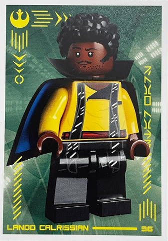 Star Wars Trading Card Collection (Polish) Series 4 (Edycja Mocy) - # 36 Lando Calrissian