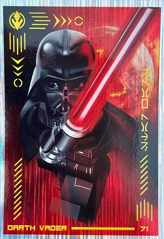 Star Wars Trading Card Collection (Polish) Series 4 (Edycja Mocy) - # 71 Darth Vader