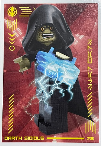 Star Wars Trading Card Collection (Polish) Series 4 (Edycja Mocy) - # 78 Darth Sidious