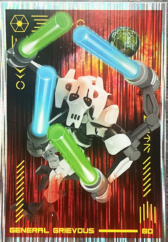Star Wars Trading Card Collection (Polish) Series 4 (Edycja Mocy) - # 80 Generał Grievous