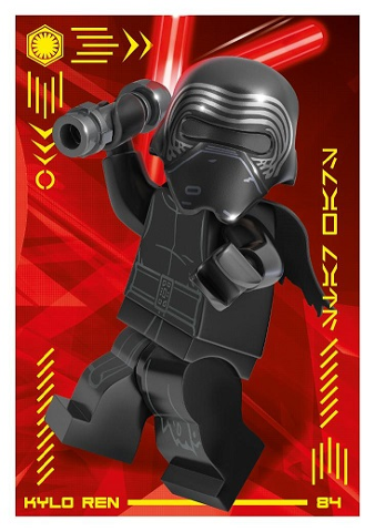 Star Wars Trading Card Collection (Polish) Series 4 (Edycja Mocy) - # 84 Kylo Ren