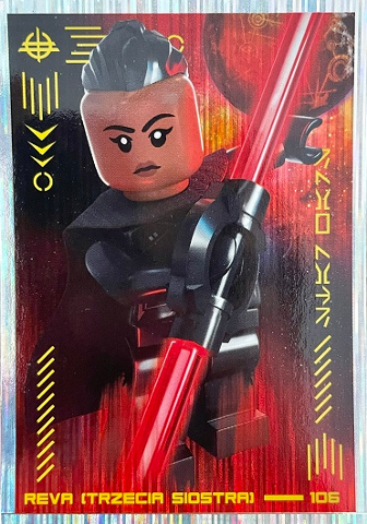 Star Wars Trading Card Collection (Polish) Series 4 (Edycja Mocy) - # 106 Reva (Trzecia siostra)