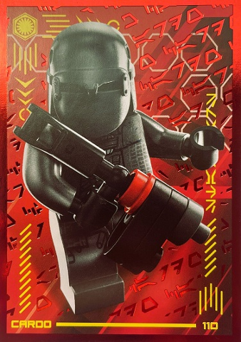 Star Wars Trading Card Collection (Polish) Series 4 (Edycja Mocy) - # 110 Cardo (Foil Variant)