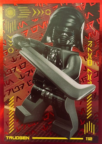 Star Wars Trading Card Collection (Polish) Series 4 (Edycja Mocy) - # 112 Trudgen (Foil Variant)