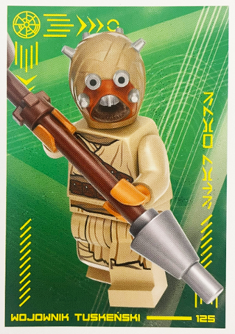 Star Wars Trading Card Collection (Polish) Series 4 (Edycja Mocy) - # 125 Wojownik tuskeński