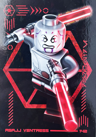 Star Wars Trading Card Collection (Polish) Series 4 (Edycja Mocy) - # 142 Asajj Ventress