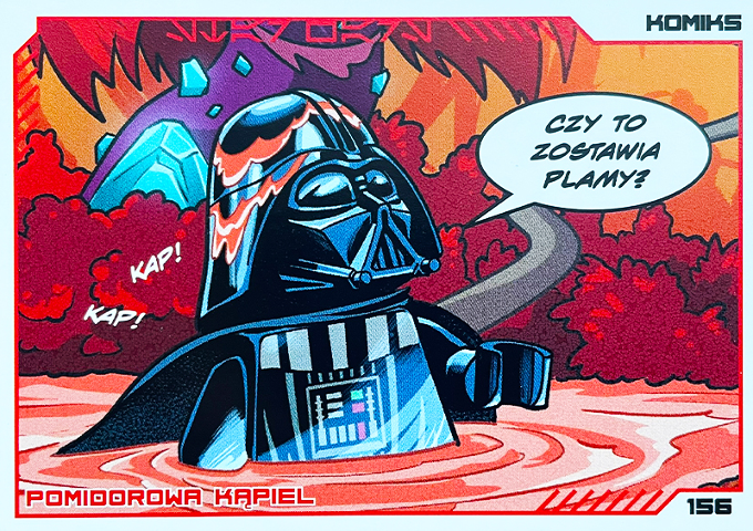 Star Wars Trading Card Collection (Polish) Series 4 (Edycja Mocy) - # 156 Pomidorowa kąpiel