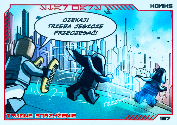 Star Wars Trading Card Collection (Polish) Series 4 (Edycja Mocy) - # 167 Trudne strzyżenie