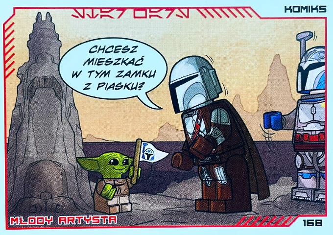Star Wars Trading Card Collection (Polish) Series 4 (Edycja Mocy) - # 168 Młody artysta