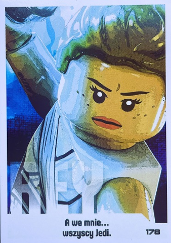 Star Wars Trading Card Collection (Polish) Series 4 (Edycja Mocy) - # 178 Rey