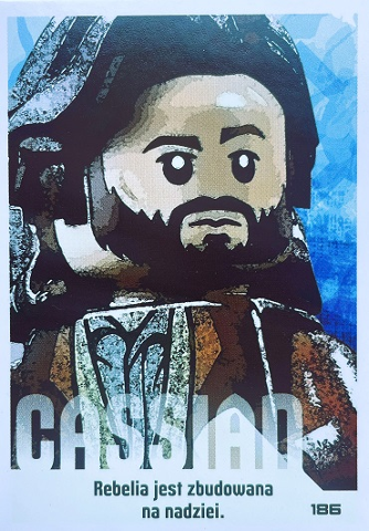 Star Wars Trading Card Collection (Polish) Series 4 (Edycja Mocy) - # 186 Cassian