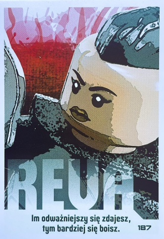 Star Wars Trading Card Collection (Polish) Series 4 (Edycja Mocy) - # 187 Reva