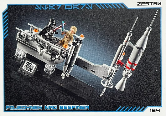 Star Wars Trading Card Collection (Polish) Series 4 (Edycja Mocy) - # 194 Pojedynek nad Bespinem