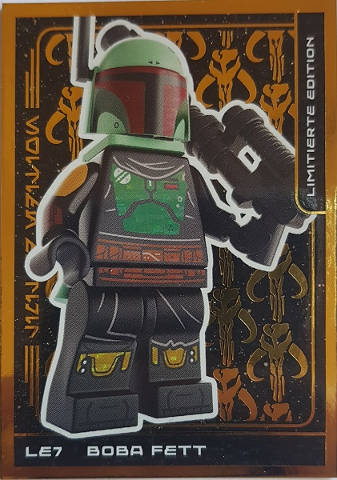 Star Wars Trading Card Collection (German) Series 5 (Jubiläums-Edition) - # LE7 Boba Fett Limitierte Edition