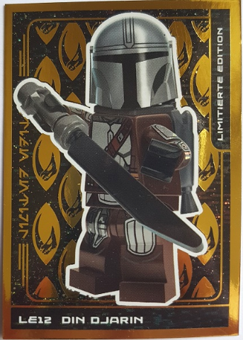 Star Wars Trading Card Collection (German) Series 5 (Jubiläums-Edition) - # LE12 Din Djarin Limitierte Edition
