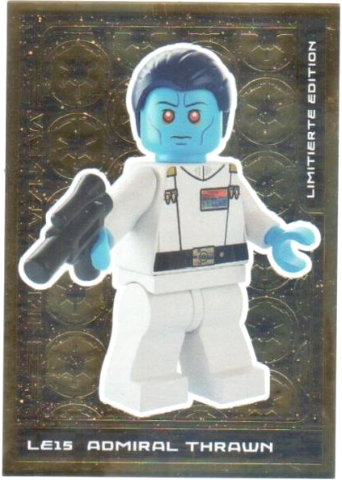 Star Wars Trading Card Collection (German) Series 5 (Jubiläums-Edition) - # LE15 Admiral Thrawn Limitierte Edition