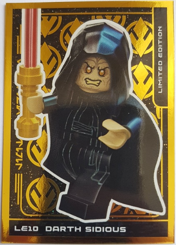 Star Wars Trading Card Collection (English) Series 5 (Anniversary Edition) - # LE10 Darth Sidious Limited Edition