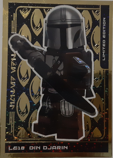 Star Wars Trading Card Collection (English) Series 5 (Anniversary Edition) - # LE18 Din Djarin Limited Edition