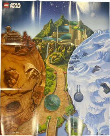 Playmat, Star Wars - Tatooine, Naboo and Hoth