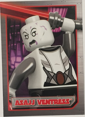 Asajj Ventress Star Wars Trading Card