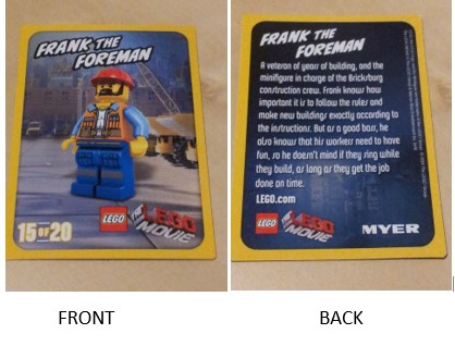 The LEGO Movie 15 - Frank The Foreman