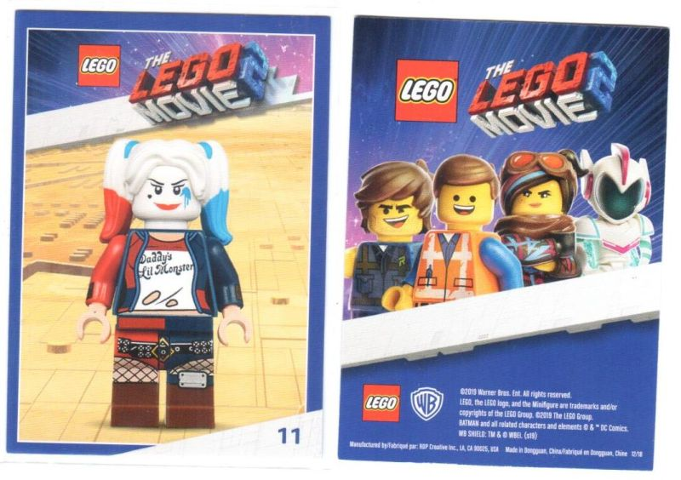 The LEGO Movie 2, Card #11 - Harley Quinn