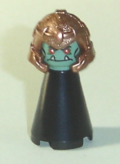 Travel Game Chess Piece Black Knight (Glued)