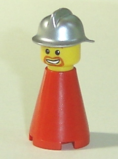 Travel Game Hoses & Ladders Red Fireman (Glued)