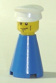 Travel Game Hoses & Ladders Blue Policeman (Glued)