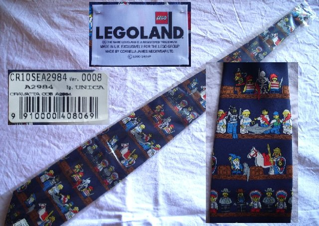 Tie, Minifigures with Accessories Pattern