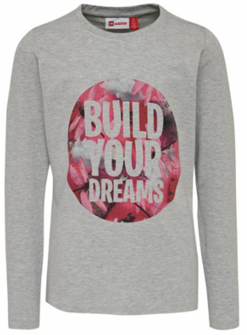 T-Shirt, Build Your Dreams Long Sleeve (Tone 201)