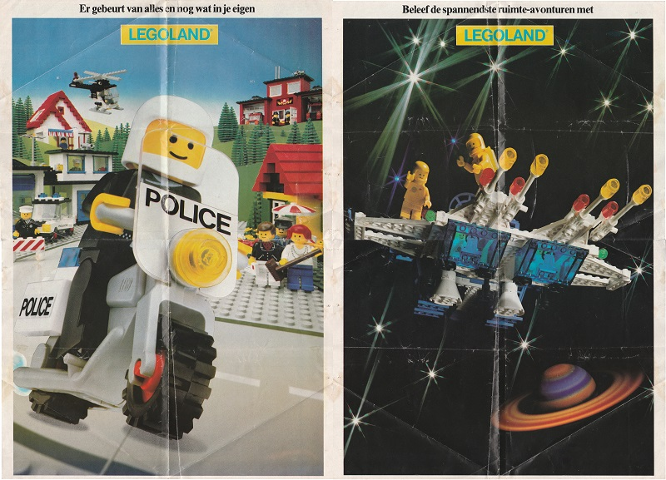 Legoland Classic Town and Space Poster