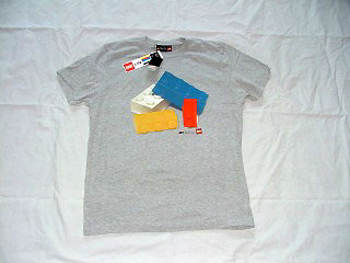 T-Shirt, Paul Frank Men's LEGO Stacked Bricks