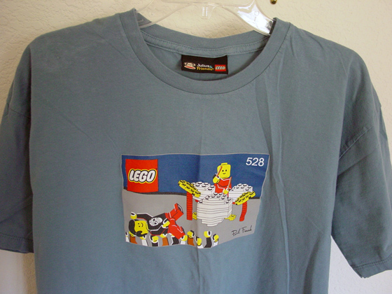 T-Shirt, Paul Frank Men's Julius & Friends LEGO Drummer and Crowd Surfer Minifigures