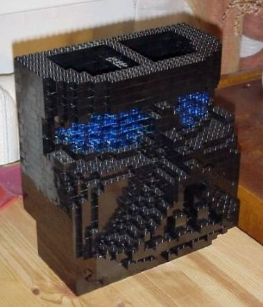 Darth Vader Head (Glued)