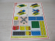Gear No: 00745card05  Name: Creator Board Game Model Card Red Border Set 1 Helicopter