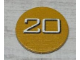 Gear No: 00747token30  Name: Bionicle Quest for Makuta Board Game Token, Rahi Tiger value 20