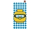 Gear No: 100160  Name: Towel, Minifigure Head with Goggles, 75 x 150 cm