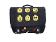Gear No: 100692007  Name: School Bag Classic Minifigure Heads - Black
