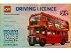 Gear No: 10258DL  Name: Card, Driving Licence (License), Set 10258 LEGO Brand Store Exclusive