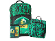 Gear No: 20228-2201-1  Name: Backpack Set Ninjago Lloyd with Attachable Gym Bag and Pencil Case