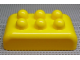 Gear No: 31772  Name: Storage Canister Rectangular Lid with Six Round Studs