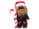 Gear No: 338070  Name: Chewbacca Minifigure Plush, Candy Cane and Santa Hat