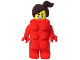 Gear No: 342160  Name: Brick Suit Girl Minifigure Plush
