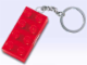Gear No: 3917-GEAR  Name: 2 x 4 Brick - Red Key Chain